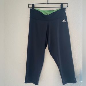 Adidas capri leggings size small